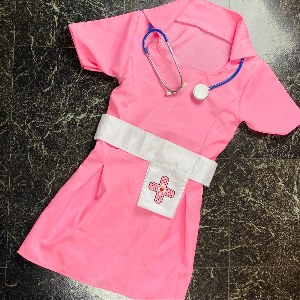 NWOT Super cute anime nurse cosplay costume